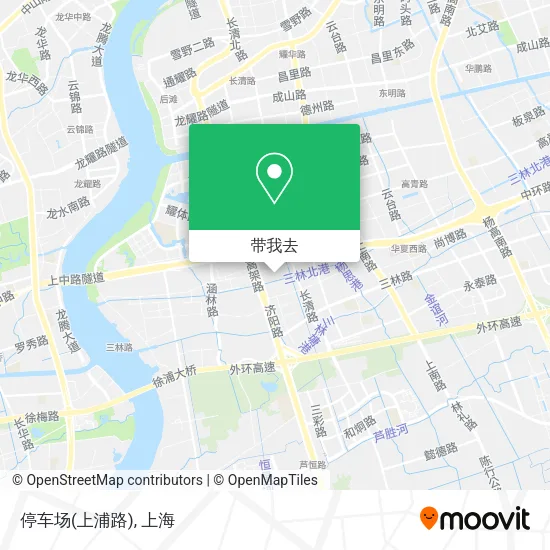 停车场(上浦路)地图