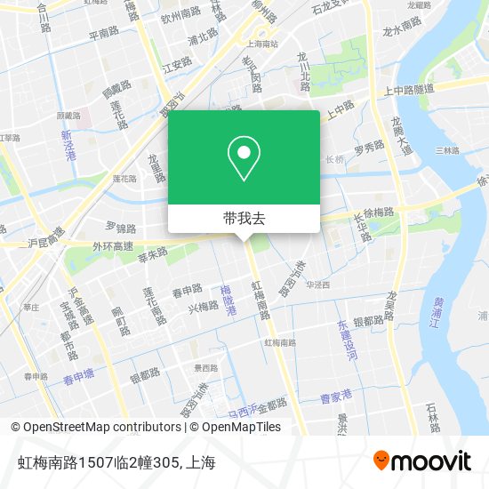 虹梅南路1507临2幢305地图