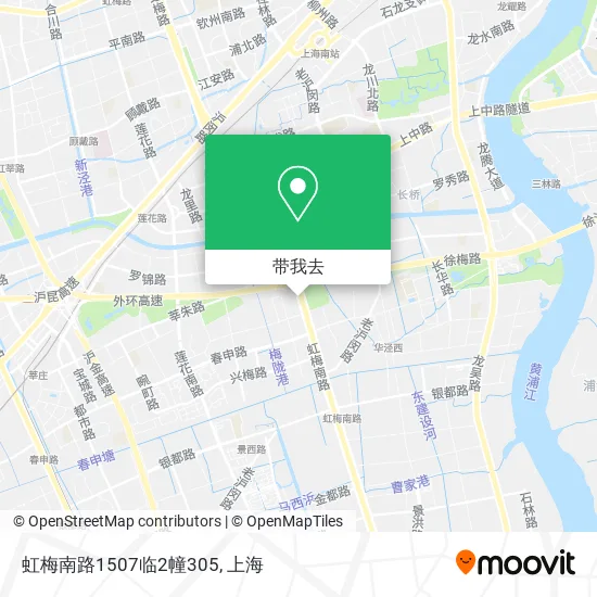 虹梅南路1507临2幢305地图