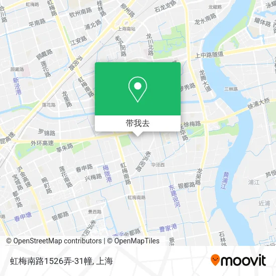 虹梅南路1526弄-31幢地图