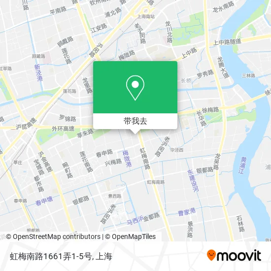 虹梅南路1661弄1-5号地图
