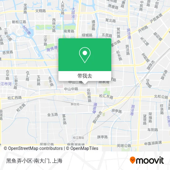 黑鱼弄小区-南大门地图