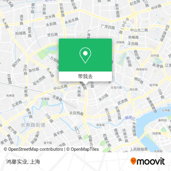 鸿馨实业地图