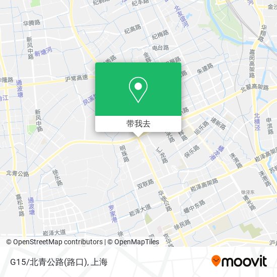 G15/北青公路(路口)地图