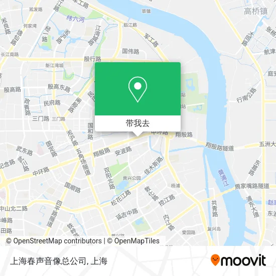 上海春声音像总公司地图