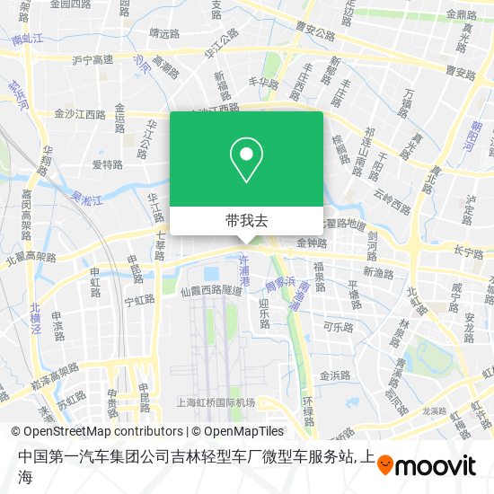 中国第一汽车集团公司吉林轻型车厂微型车服务站地图