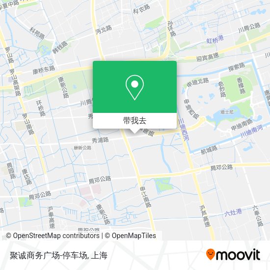 聚诚商务广场-停车场地图