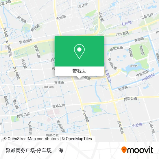 聚诚商务广场-停车场地图