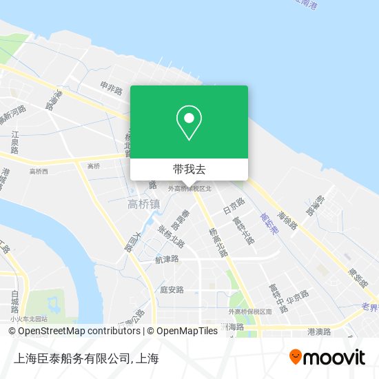 上海臣泰船务有限公司地图