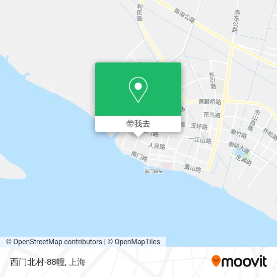 西门北村-88幢地图