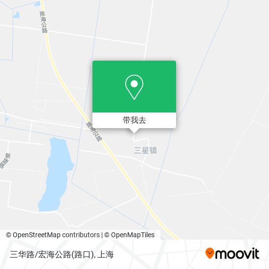 三华路/宏海公路(路口)地图