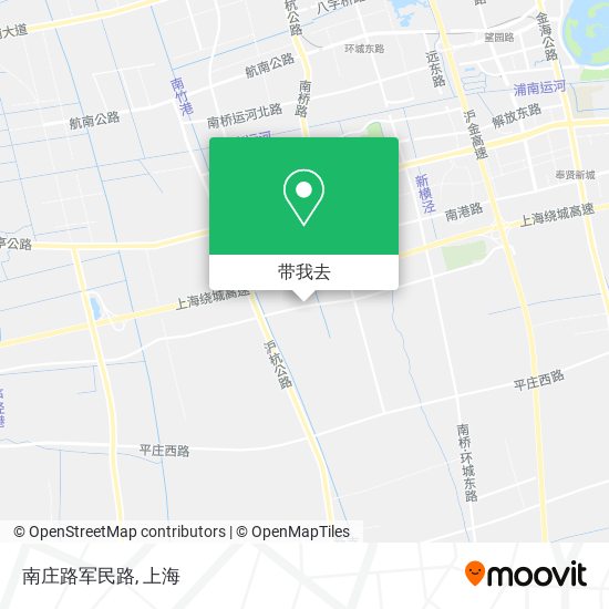 南庄路军民路地图