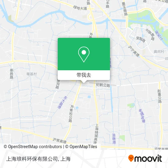 上海琅科环保有限公司地图