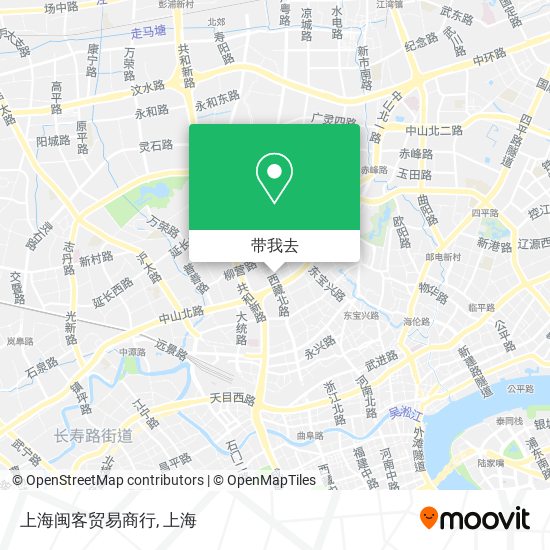上海闽客贸易商行地图