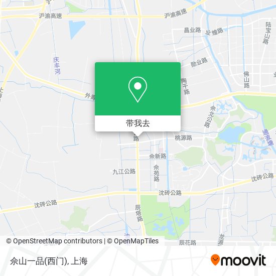 佘山一品(西门)地图