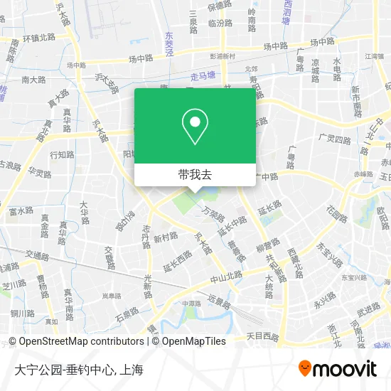 大宁公园-垂钓中心地图