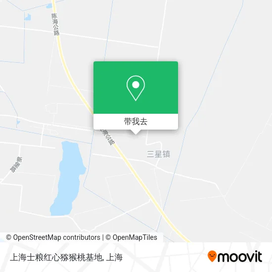 上海士粮红心猕猴桃基地地图