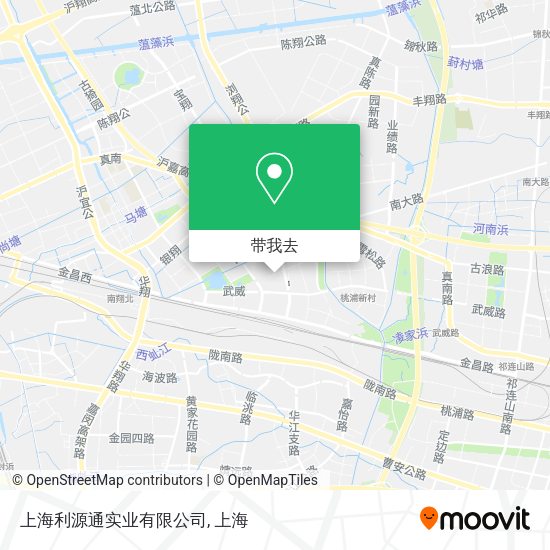 上海利源通实业有限公司地图