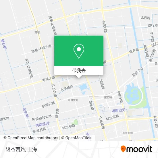 银杏西路地图