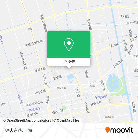 银杏东路地图