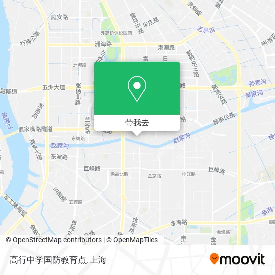 高行中学国防教育点地图