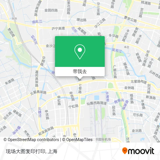 现场大图复印打印地图