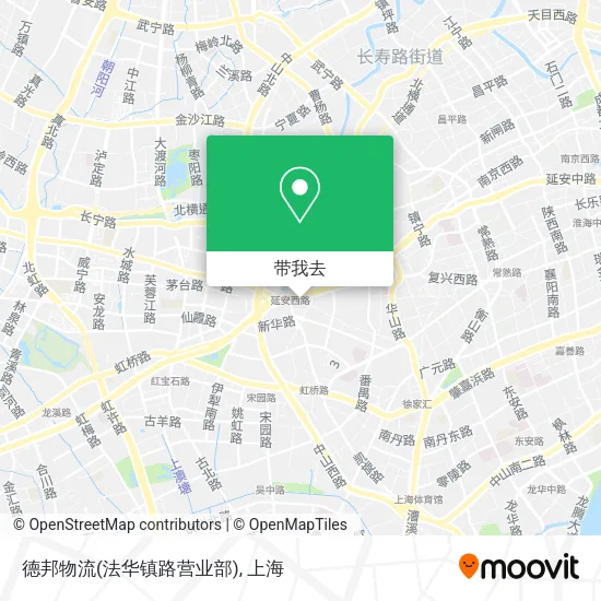 德邦物流(法华镇路营业部)地图