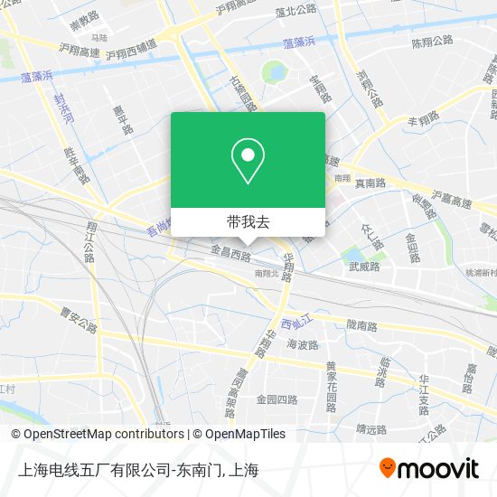 上海电线五厂有限公司-东南门地图