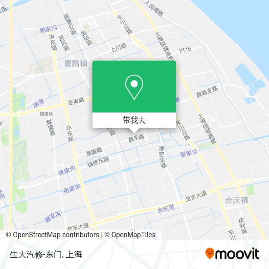 生大汽修-东门地图