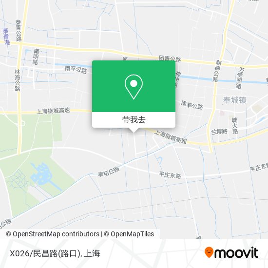 X026/民昌路(路口)地图