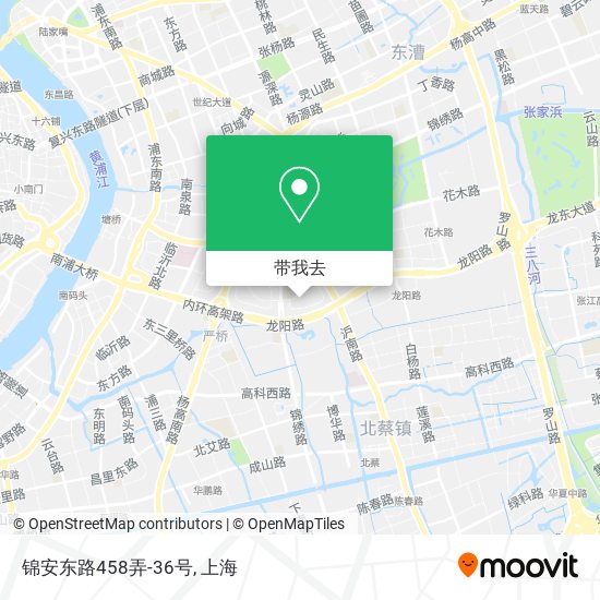 锦安东路458弄-36号地图