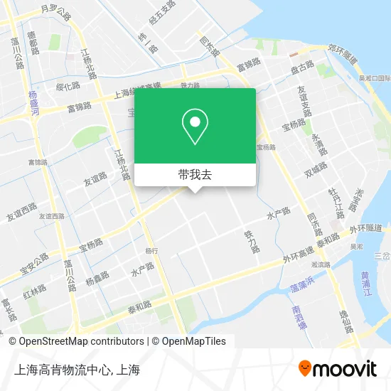 上海高肯物流中心地图