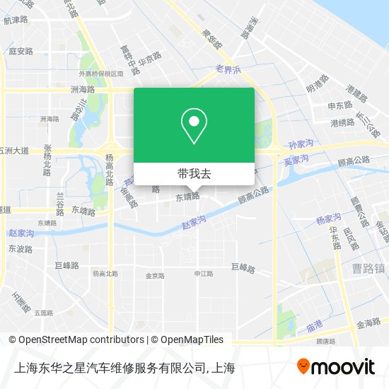 上海东华之星汽车维修服务有限公司地图