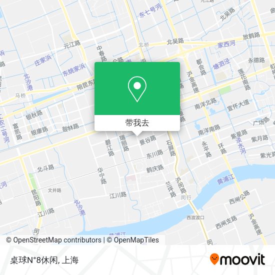 桌球N°8休闲地图