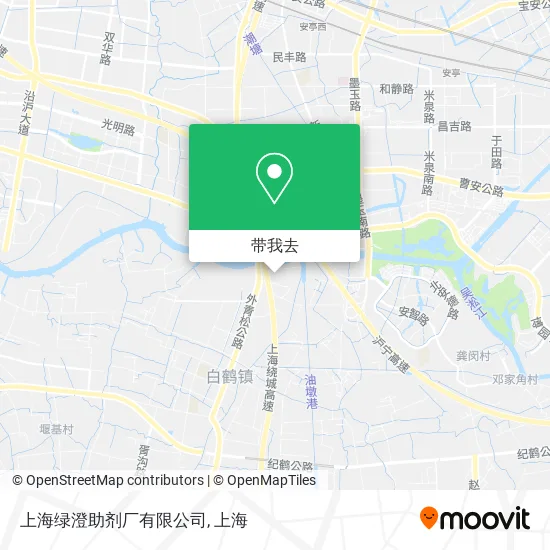 上海绿澄助剂厂有限公司地图