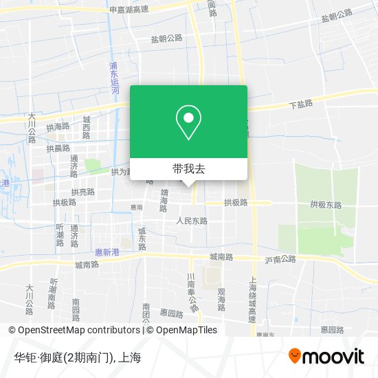 华钜·御庭(2期南门)地图
