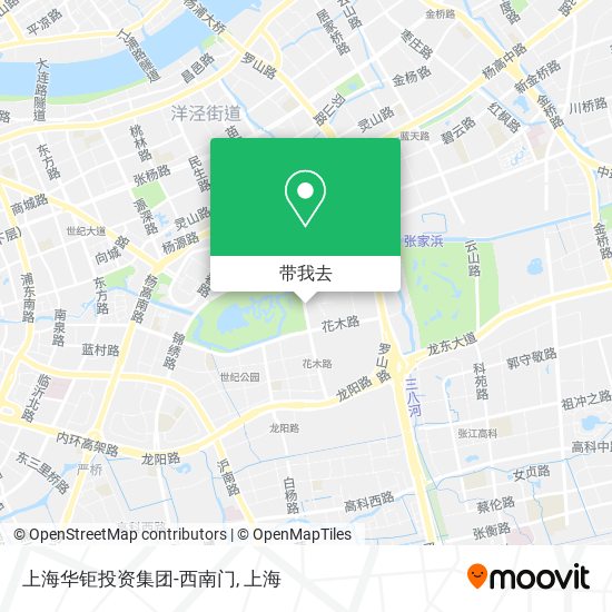 上海华钜投资集团-西南门地图