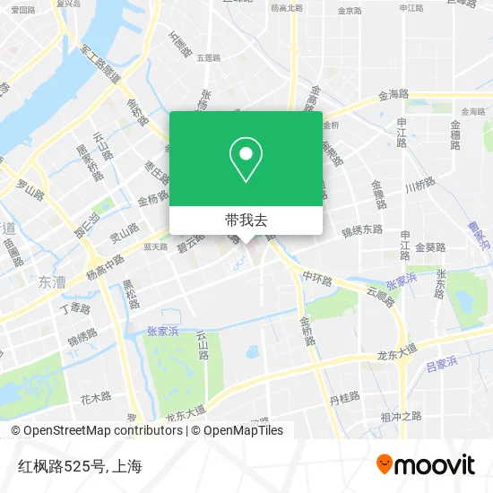 红枫路525号地图