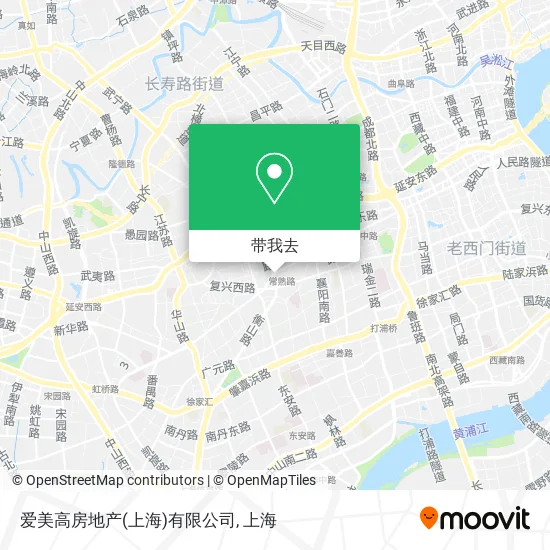 爱美高房地产(上海)有限公司地图