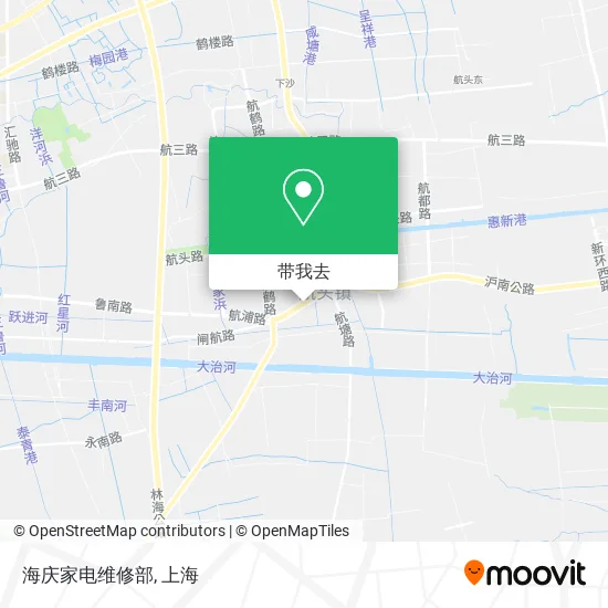 海庆家电维修部地图