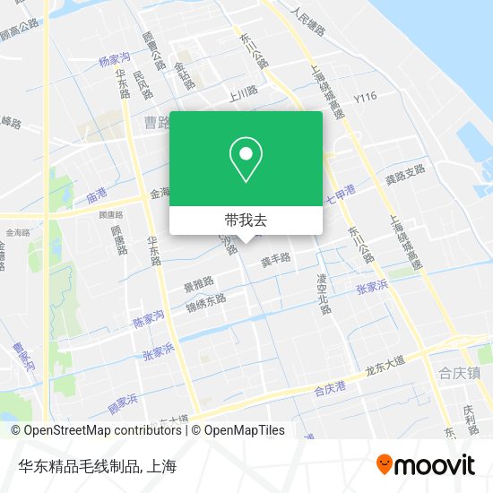 华东精品毛线制品地图
