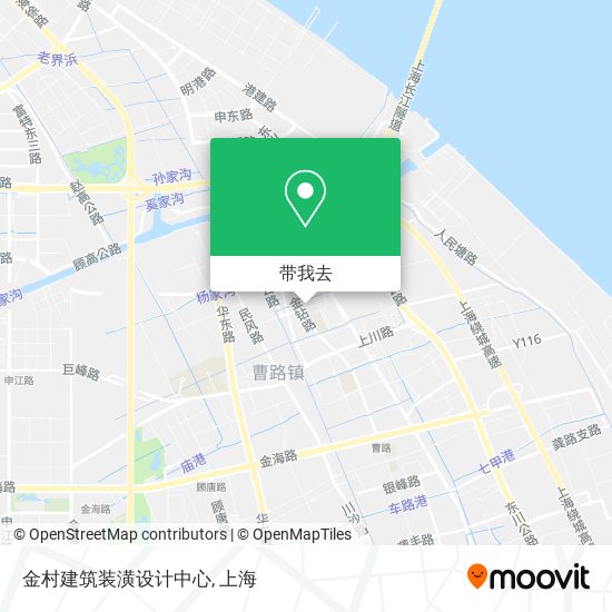 金村建筑装潢设计中心地图