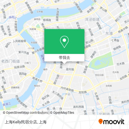 上海Kelly民宿分店地图