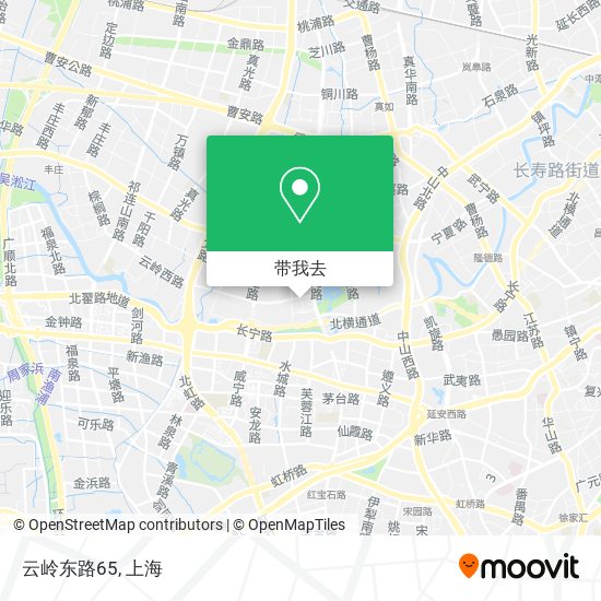 云岭东路65地图