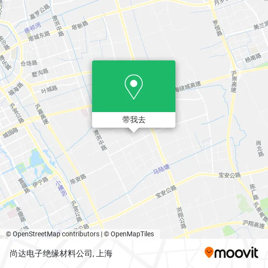 尚达电子绝缘材料公司地图