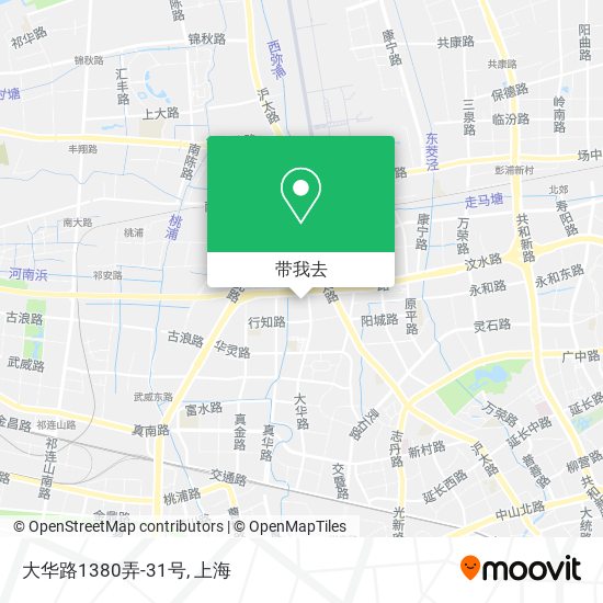大华路1380弄-31号地图