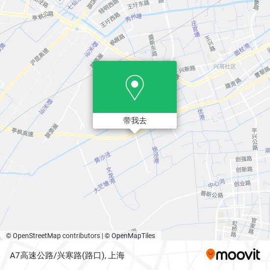 A7高速公路/兴寒路(路口)地图