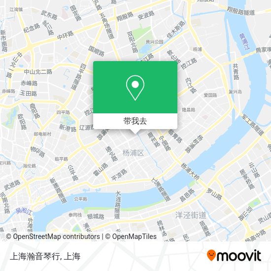 上海瀚音琴行地图