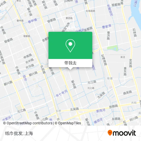纸巾批发地图