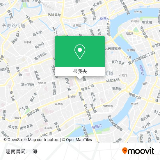 思南書局地图